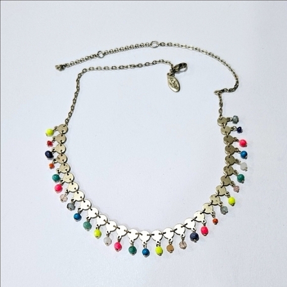 LOFT Jewelry - Ann Taylor Gold Beaded Necklace